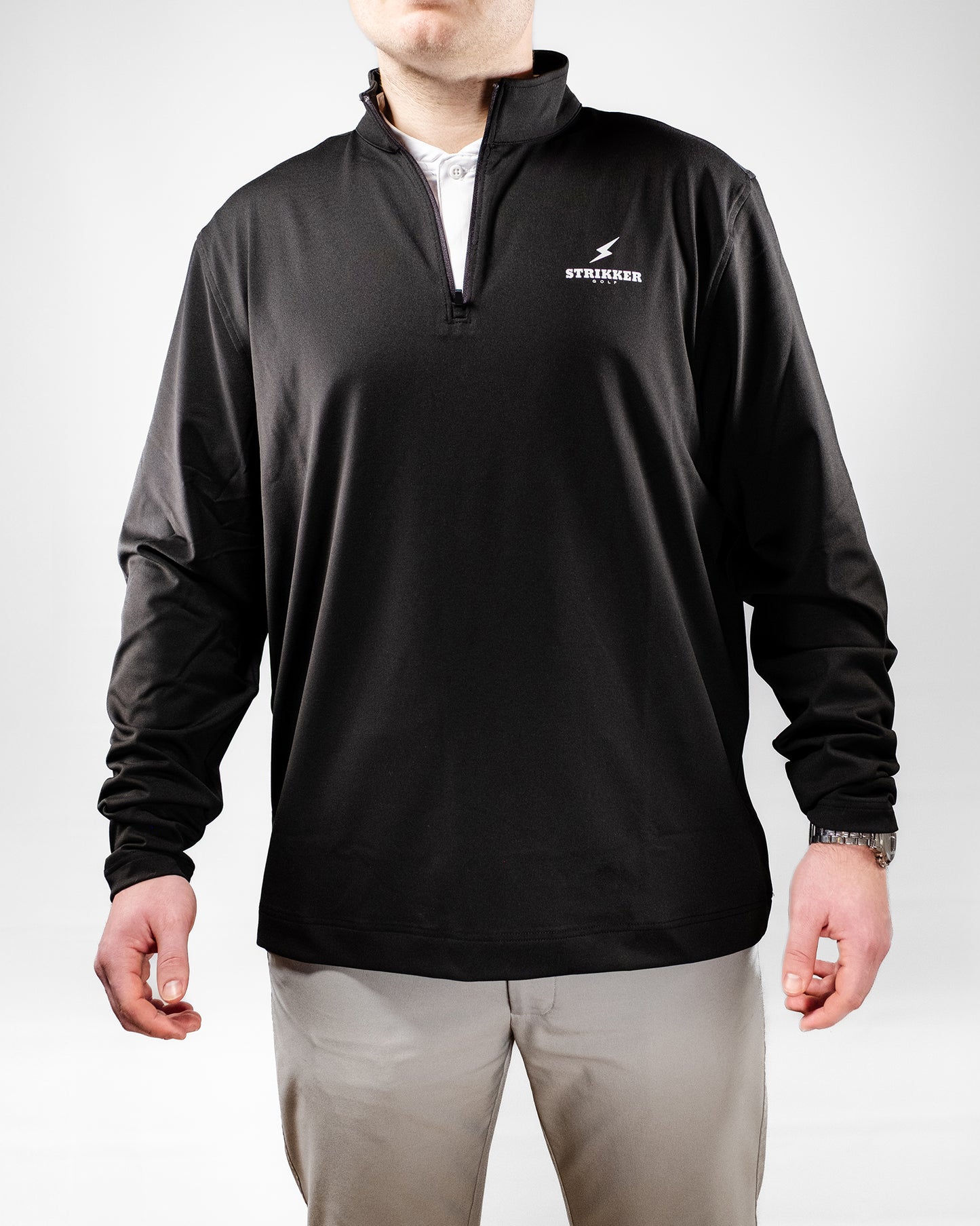 Strikker Golf 1/4 zip Sweatshirt